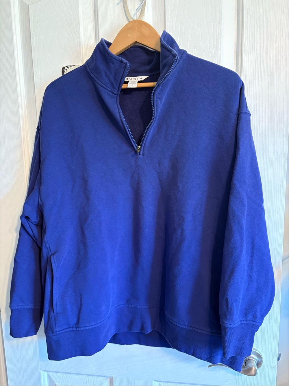 Forever Fleece 1/4 zip Athleta  sweatshirt